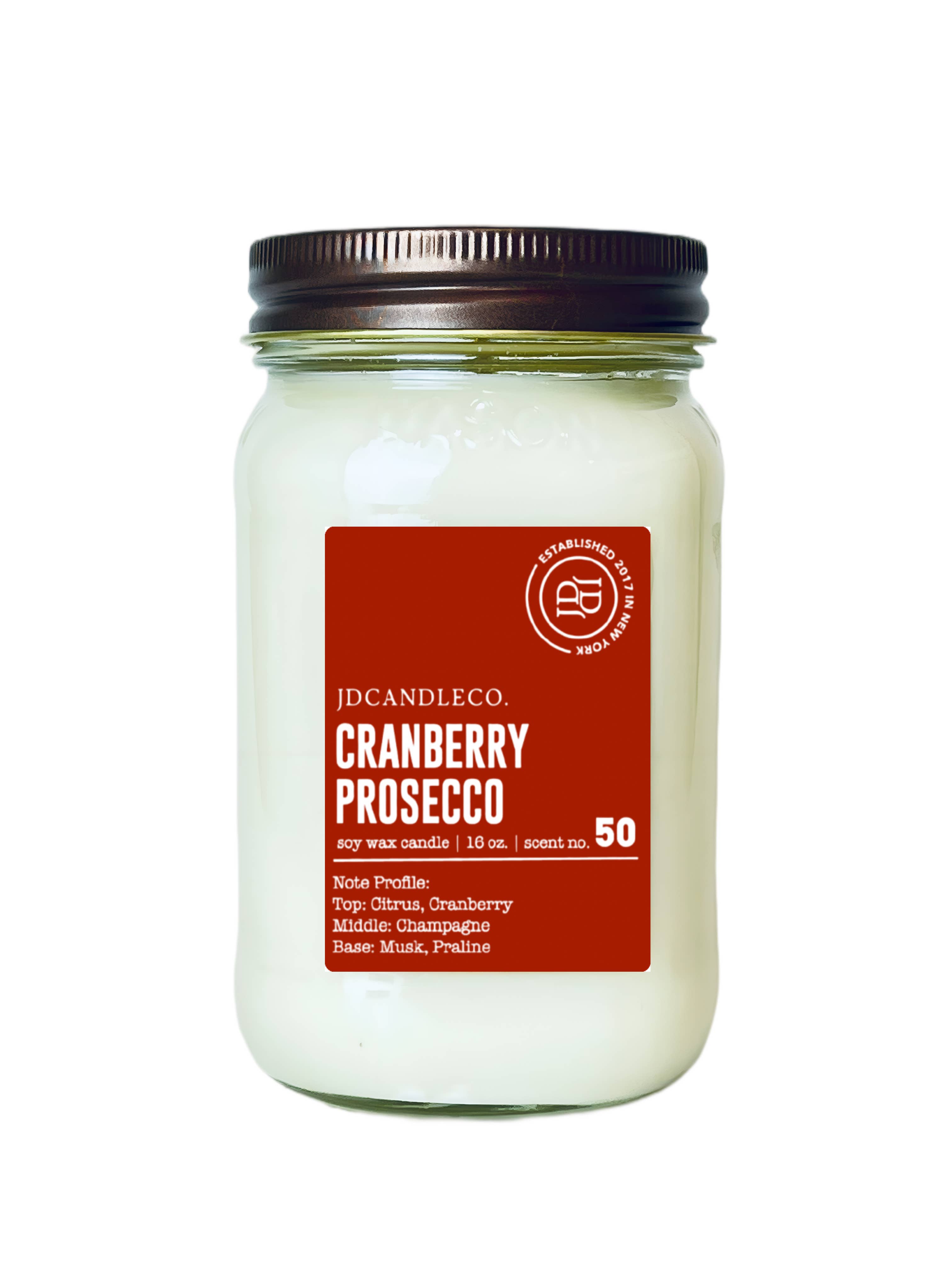 JD Candle Co. - Wholesale Jar/Filled Candle - Holiday 16 oz Mason Jar Candles7