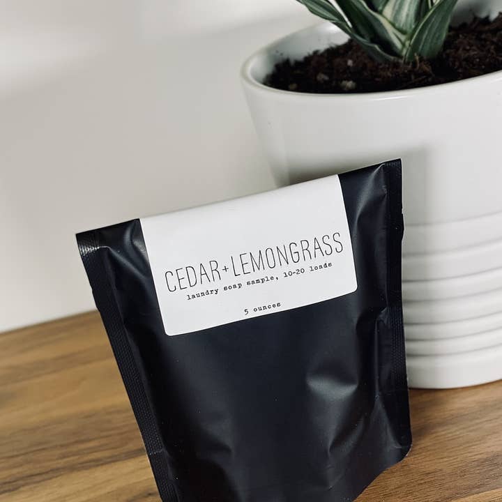 handmade. la conner - Wholesale Laundry Detergent Powder/Pods - Laundry Soap - Sample - 10-20 Loads