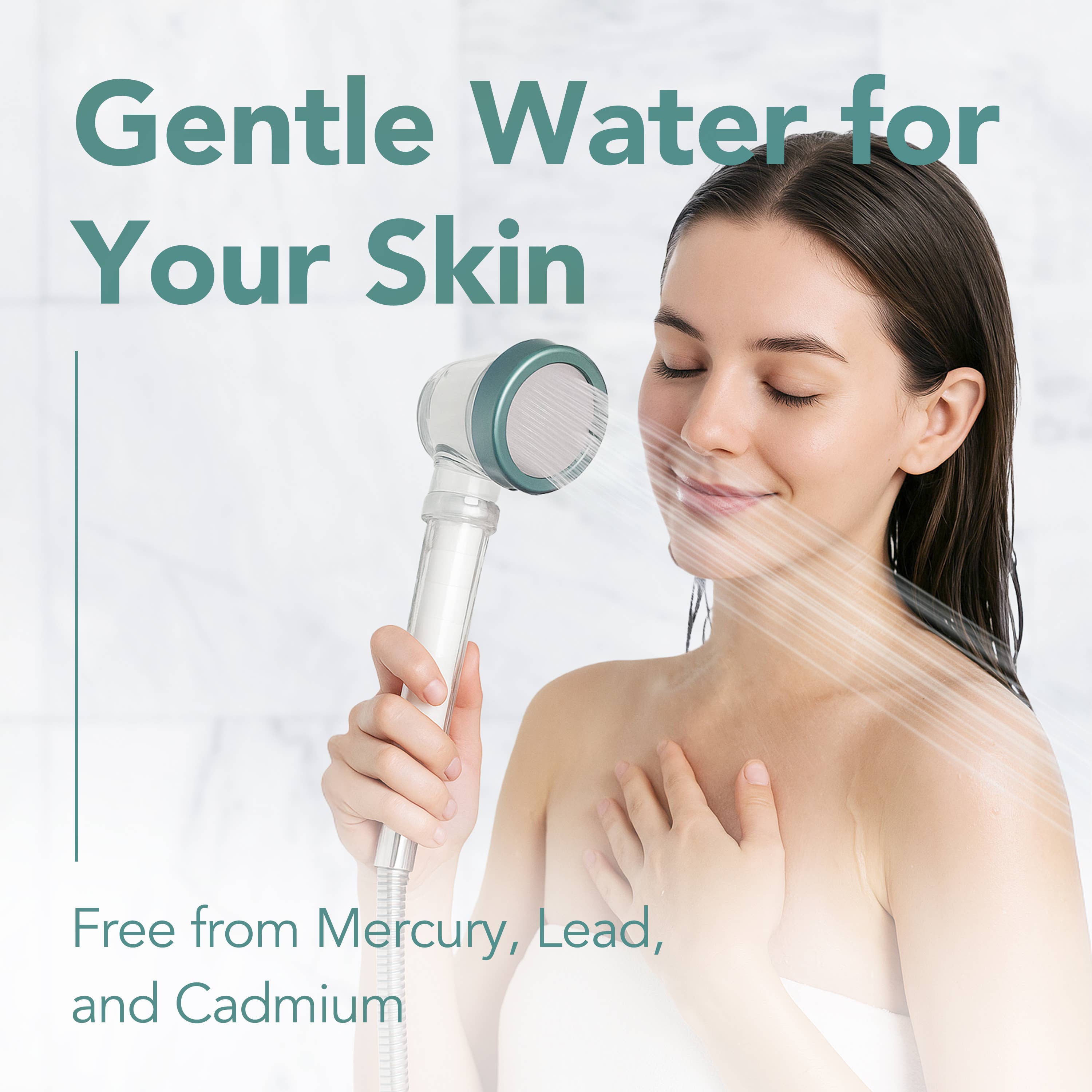 Kproduct4u – Großhandel Duschköpfe – ESL Doppelt-gefilterter Duschkopf (2 Farben)12