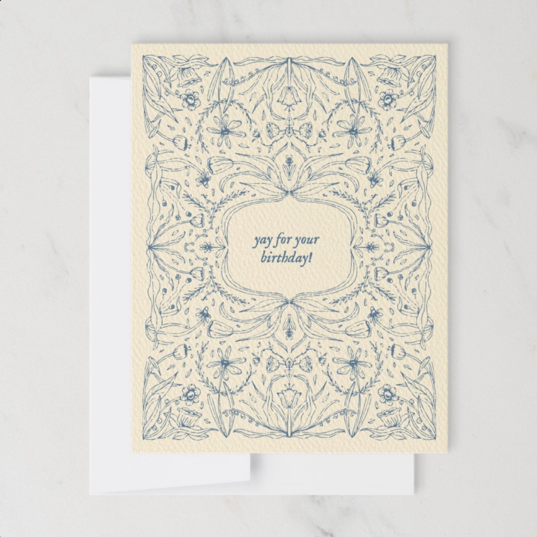 annalisa v. sawtell - Wholesale Birthday Card - Yay For Your Birthday! | Botanical Greeting Card | A25