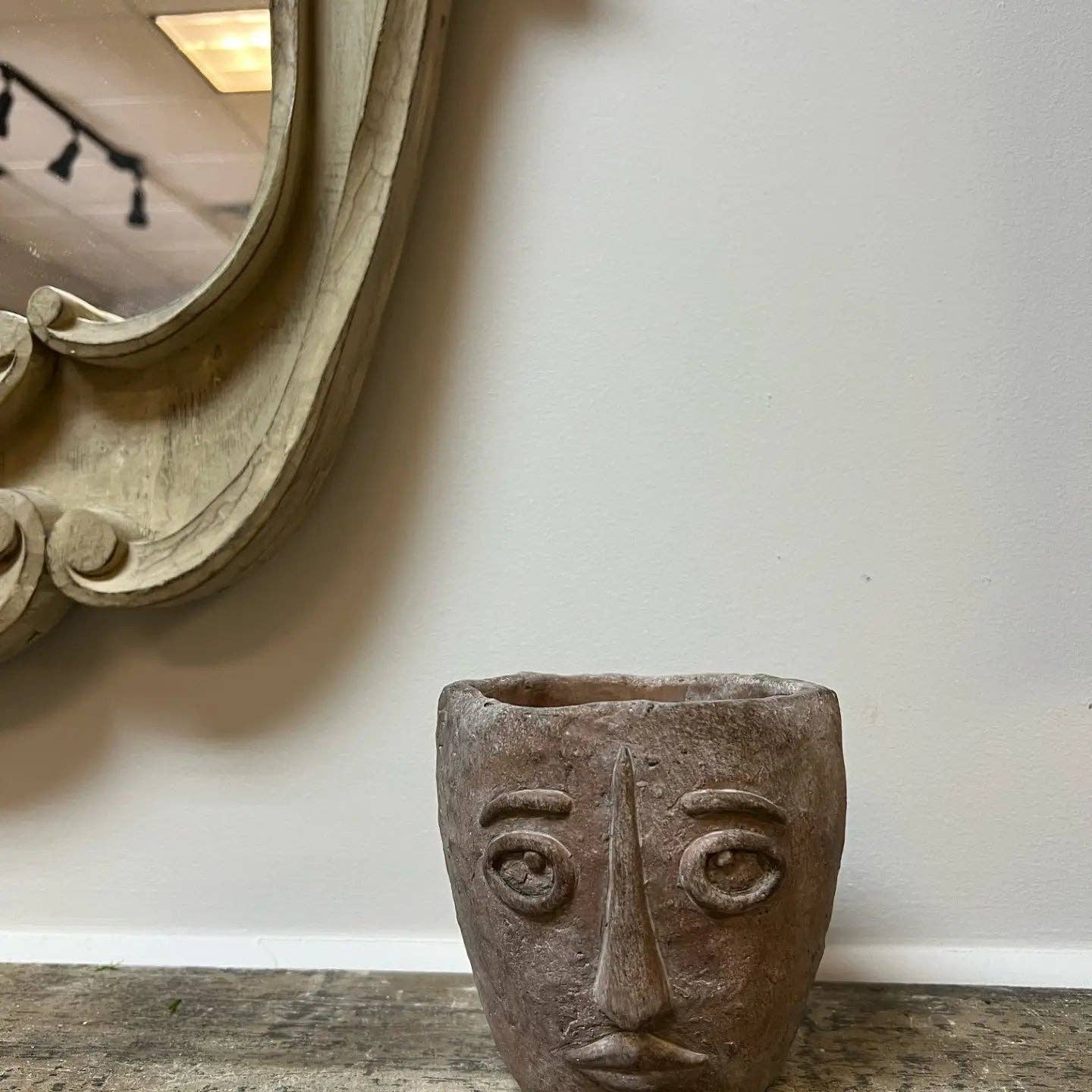 Vagabond Vintage - Wholesale Plant Pot - Picasso Cement Planter3