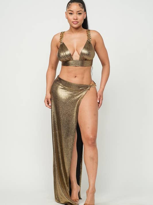 Set gonna Chain Derail per la vendita all'ingrosso da parte di Belita Collection