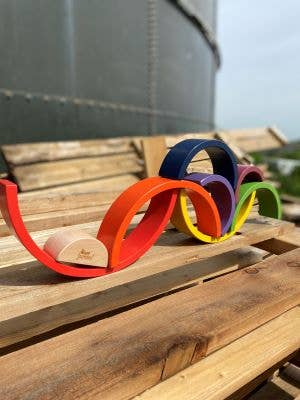 Inside Out Toys – wholesale Stacking rings game – Baby – Jumini Stacking Rainbow4