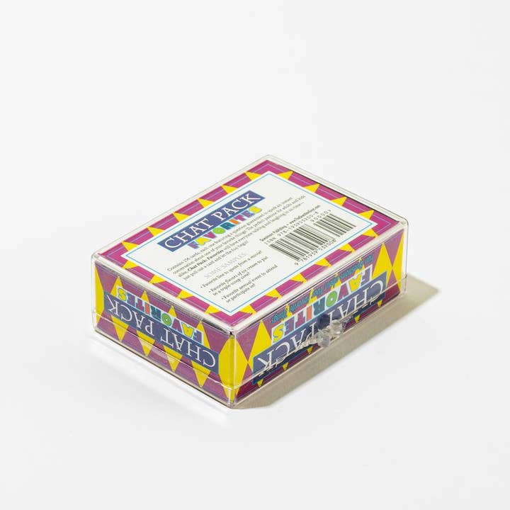 William Randall Publishing - Wholesale Card Game - Chat Pack Favorites Conversation Starter Card Game2