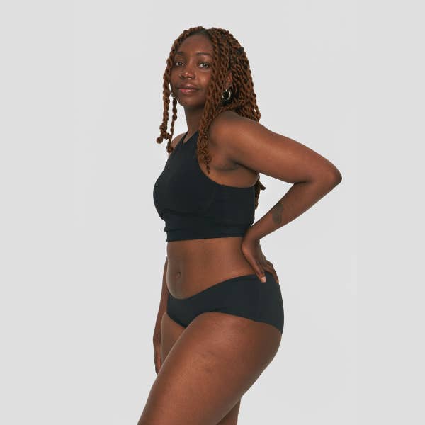 Smoon - Wholesale Period Underwear - Women's - Menstrual shorts - medium flow - black3