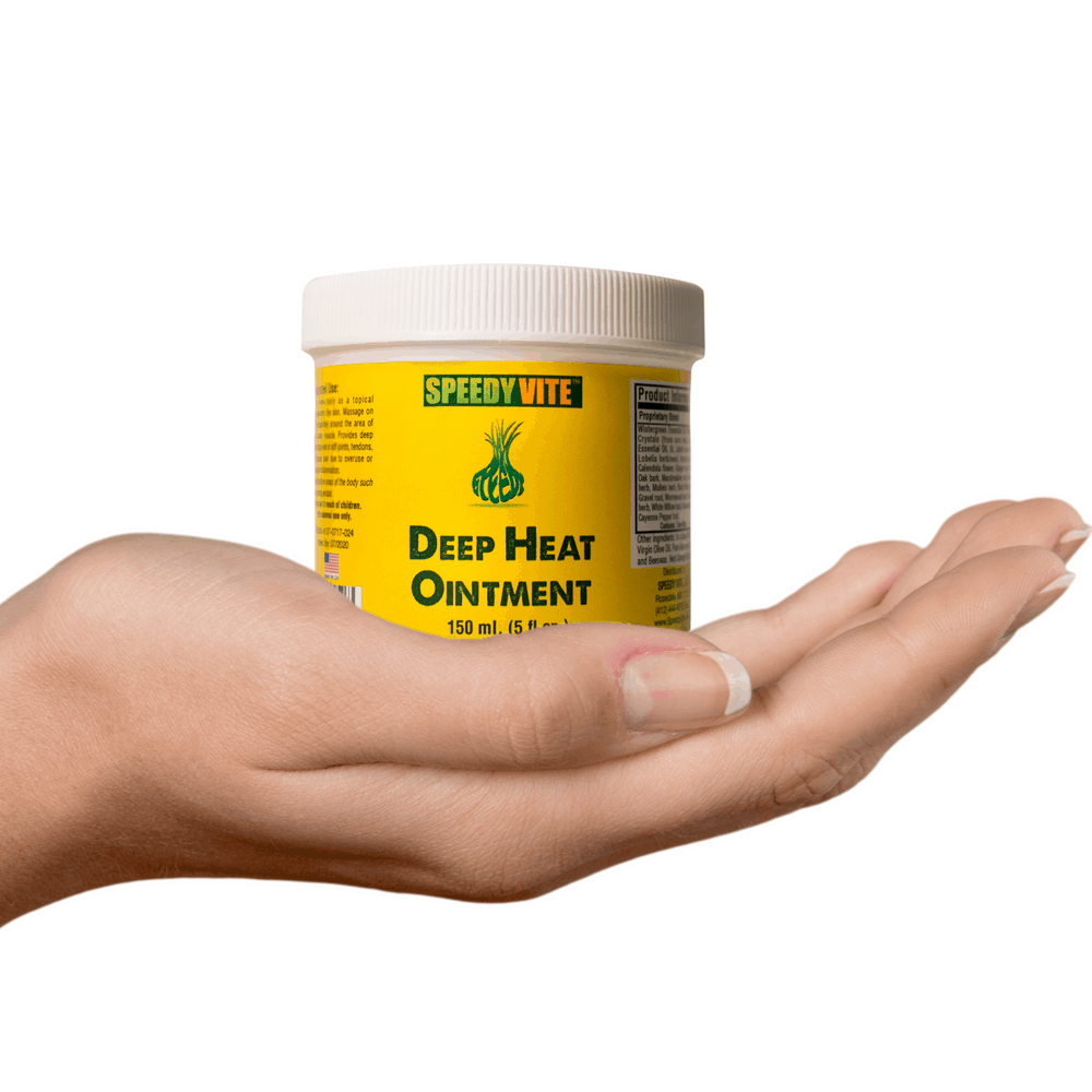 SpeedyVite® - Wholesale Pain Relief Spray/Cream - SpeedyVite® Deep Heat Natural Pain Relief* (5 oz) Tissue Bon3