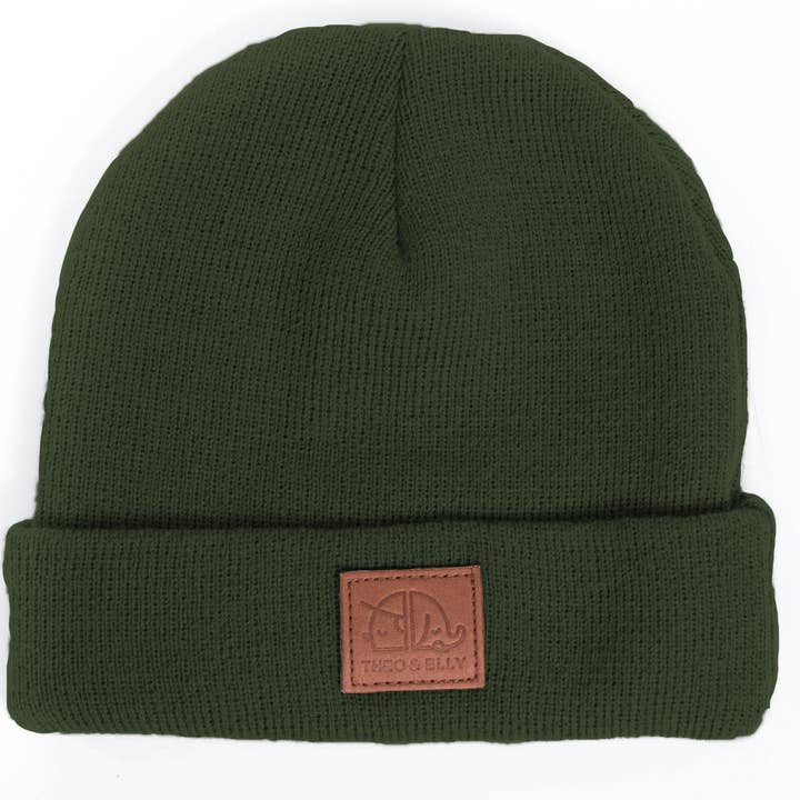 Patch Beanie FOREST for wholesale by Baby Nook