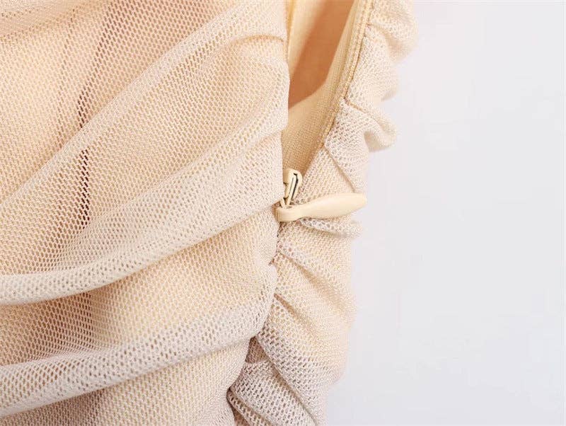 Marayn - Wholesale Dress - Women's - VintageInspired Silk Print Dress Autumns Chic Global Style15