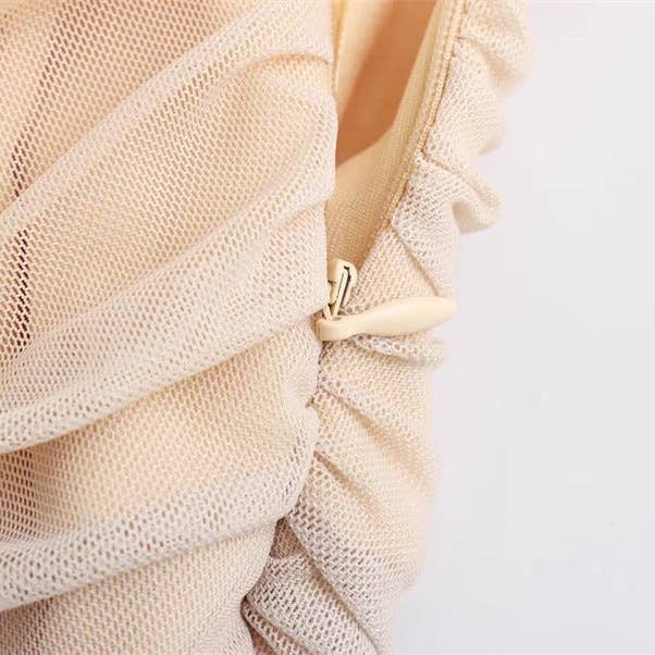 Marayn - Wholesale Dress - Women's - VintageInspired Silk Print Dress Autumns Chic Global Style15