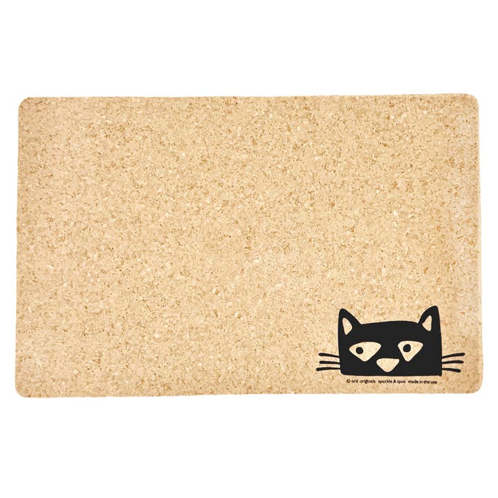 Pet Placemat | Recycled Rubber Camp Cat Special Addition for wholesale by Speckle and Spot by Ore’ Originals