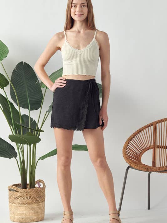 Air Flow Front Wrap Skort, WP6320 for wholesale by GeeGee x Lovelo