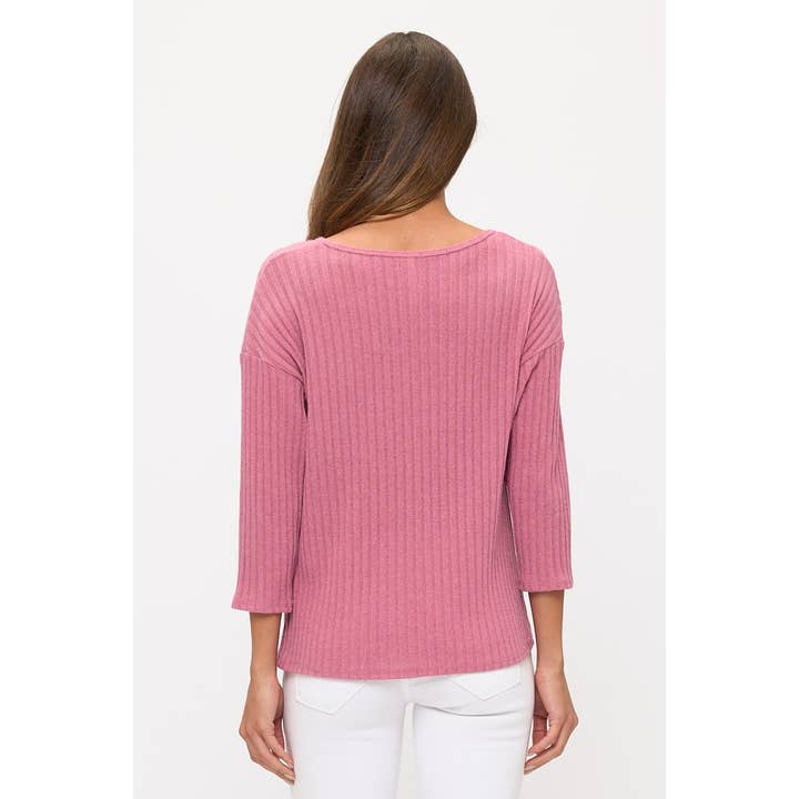 Perseption - Wholesale Knit Sweater - Women's - SCOOP NECK TWIST FRONT DOLMAN 10