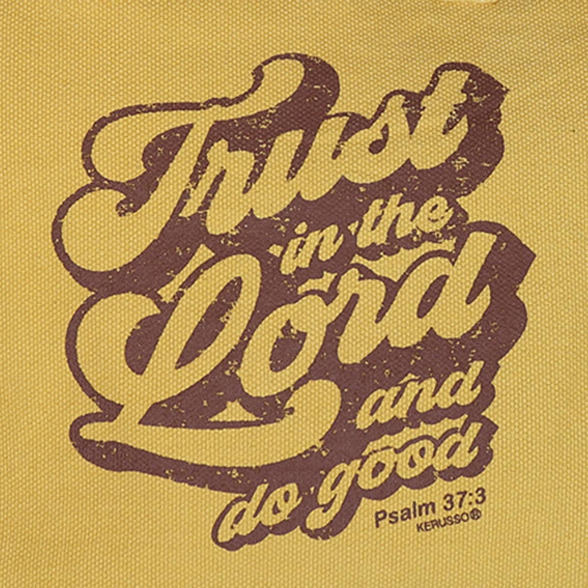 Jaune Sac fourre-tout Grace & Truth Trust In The Lord en vente sur Faire1