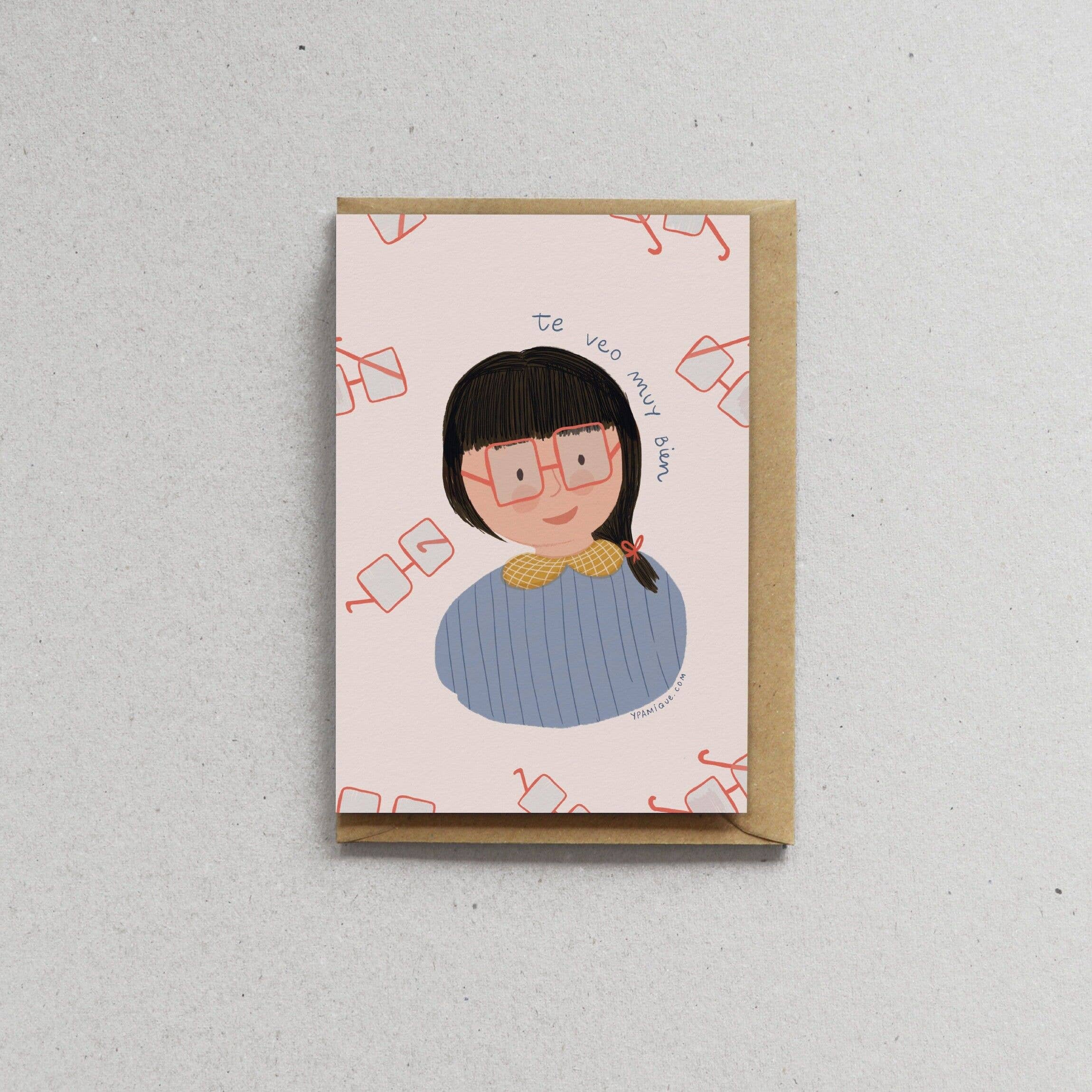 ypamiqué - Wholesale Everyday Greeting Card - Card With Envelope - You Look Very Good