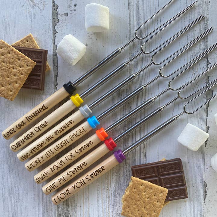 Infinity Cuts & Creations - Wholesale Roasting Stick - Campfire Sticks