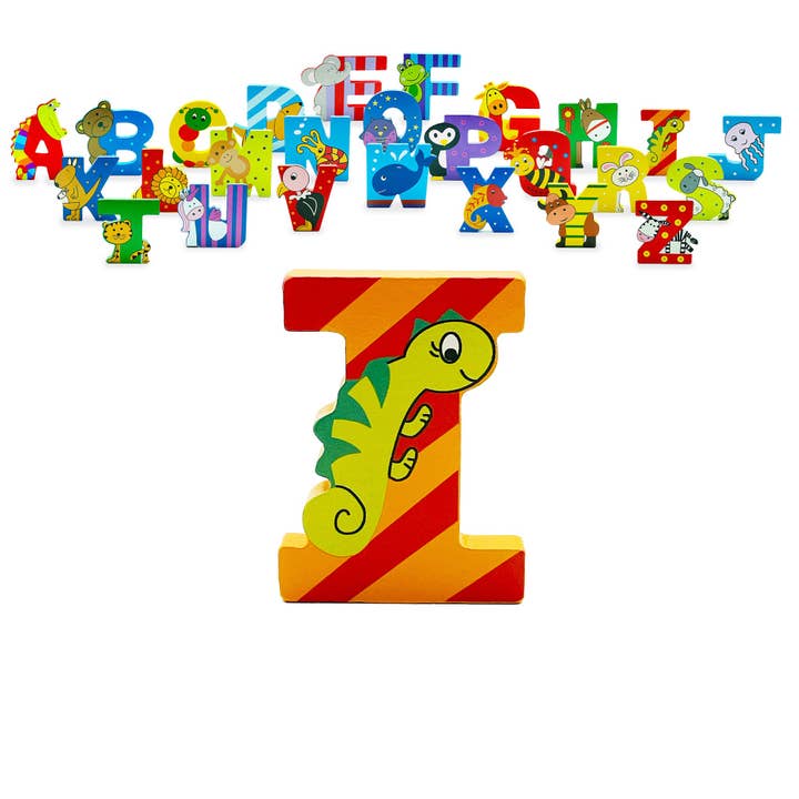 Orange Tree Toys - Vente Jouet en bois – enfant - Alphabet Lettre en bois I1