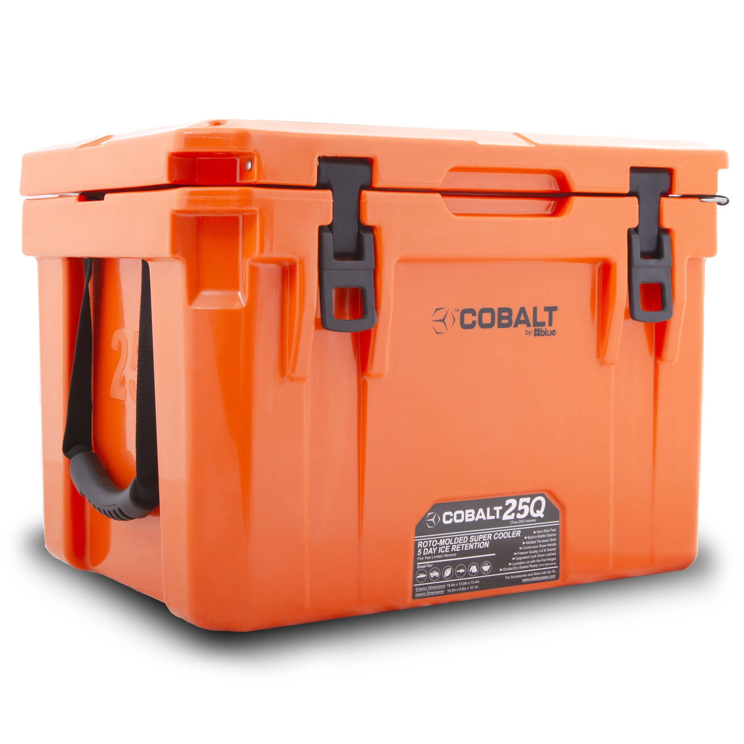 Caddis Sports - Wholesale Koeler/koeltas - Roto-gegoten superkoeler van 25 liter kobalt
3