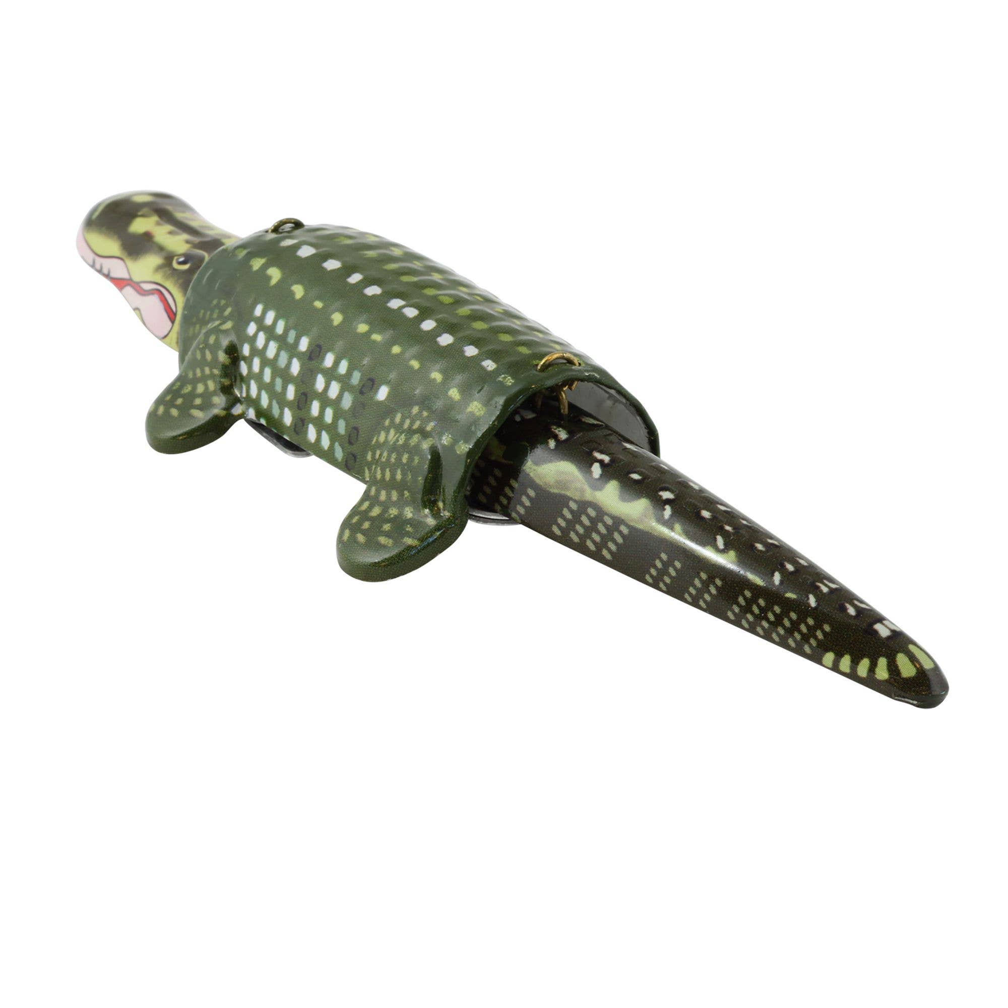 Tribal Trade GmbH – wholesale Classic toy – Kids – Tin toy wobbling crocodile Wobbly tin crocodile7