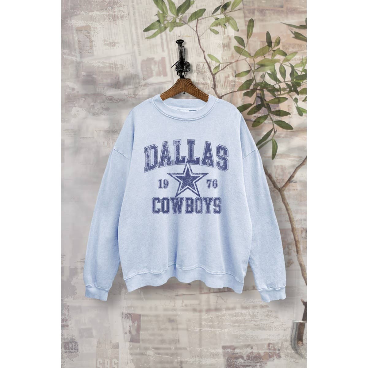 PINK NABI - Wholesale T-Shirt (Graphic) - Women's - P7414 - DALLAS COWBOYS 1976 VINTAGE SWEATSHIRT5