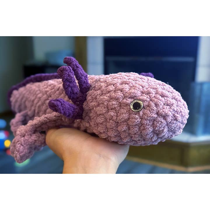 IvyThreads - Wholesale Knuffels - Kinderen en baby - Gewichtige Gehaakte Knuffel - Axolotl2