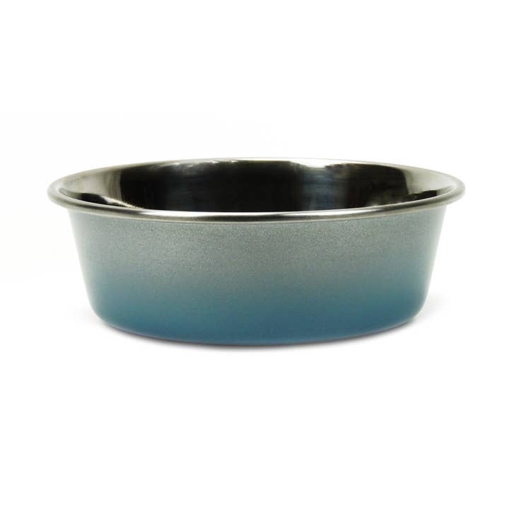 Cat Dish 470ml Blue - Pack of 6 for wholesale by Classic Pet Products