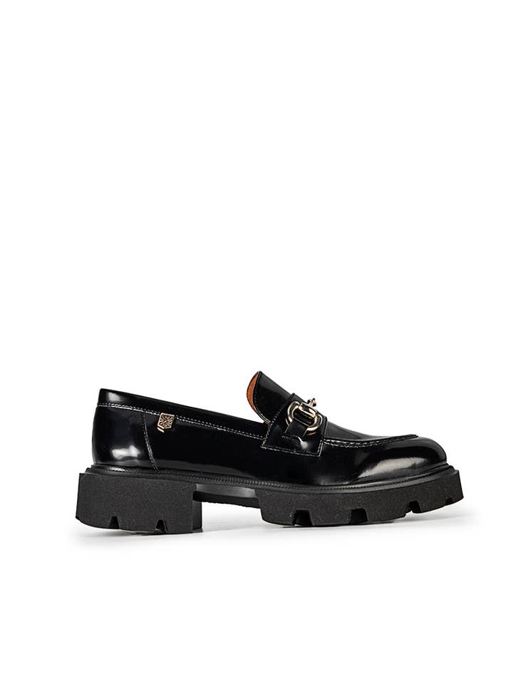 Mocassino Zintia Antik nero per la vendita all'ingrosso da parte di POPA