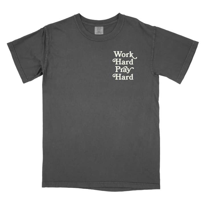 WORK HARD PRAY HARD | SHIRT for wholesale by SUNDAYHRS