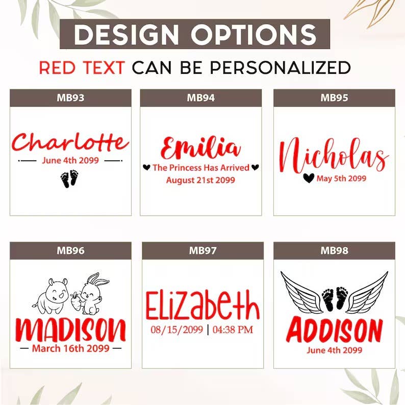 Engrave My Memories - Wholesale Keepsake Box - Kids & Baby - Personalized Baby Memory Box,Wooden Baby Keepsake Box Gift4