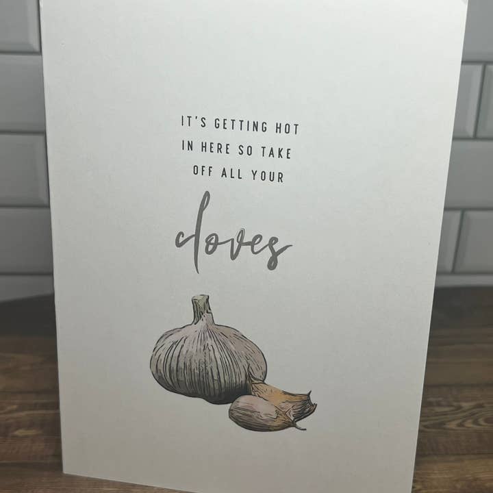 Take Off All Your Cloves for wholesale by TipsyCards
