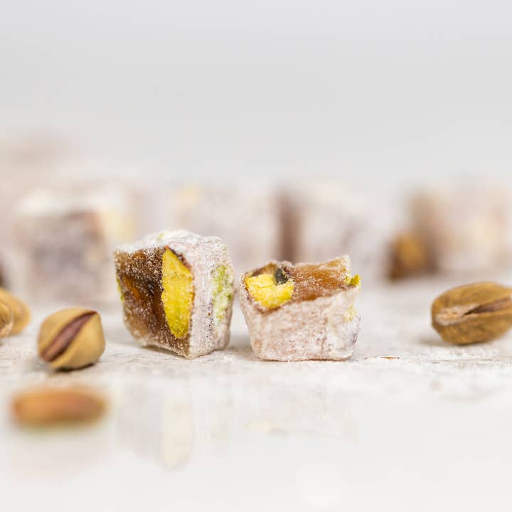 Ozerlat UK – wholesale Gummy – Roasted Pistachio Turkish Delight Plant-Based Vegan-Friendly4