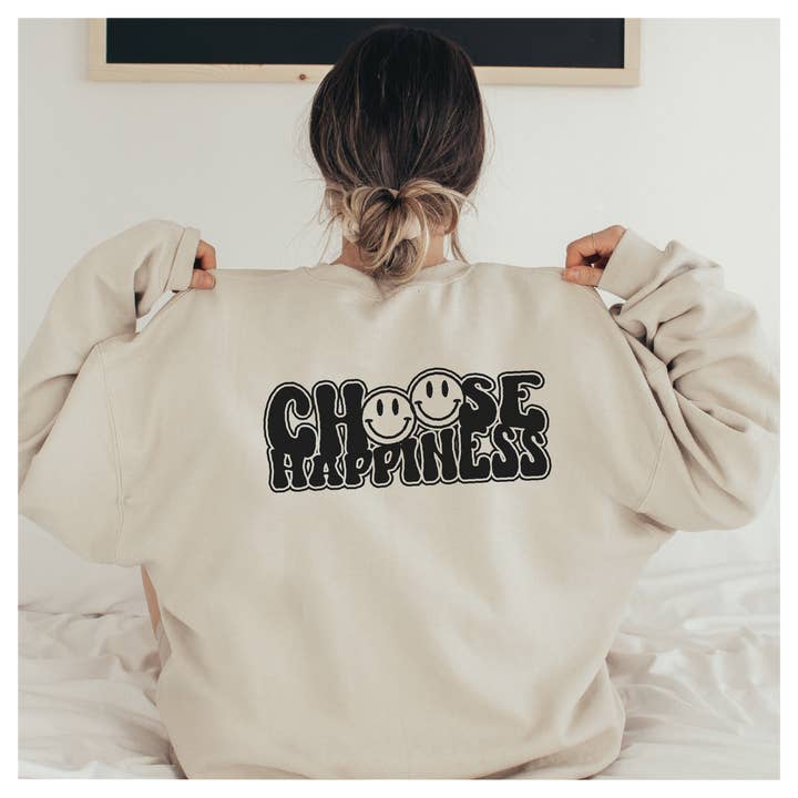 Tröja med ord på ryggen, estetisk överdimensionerad tröja för wholesale av Off Basics