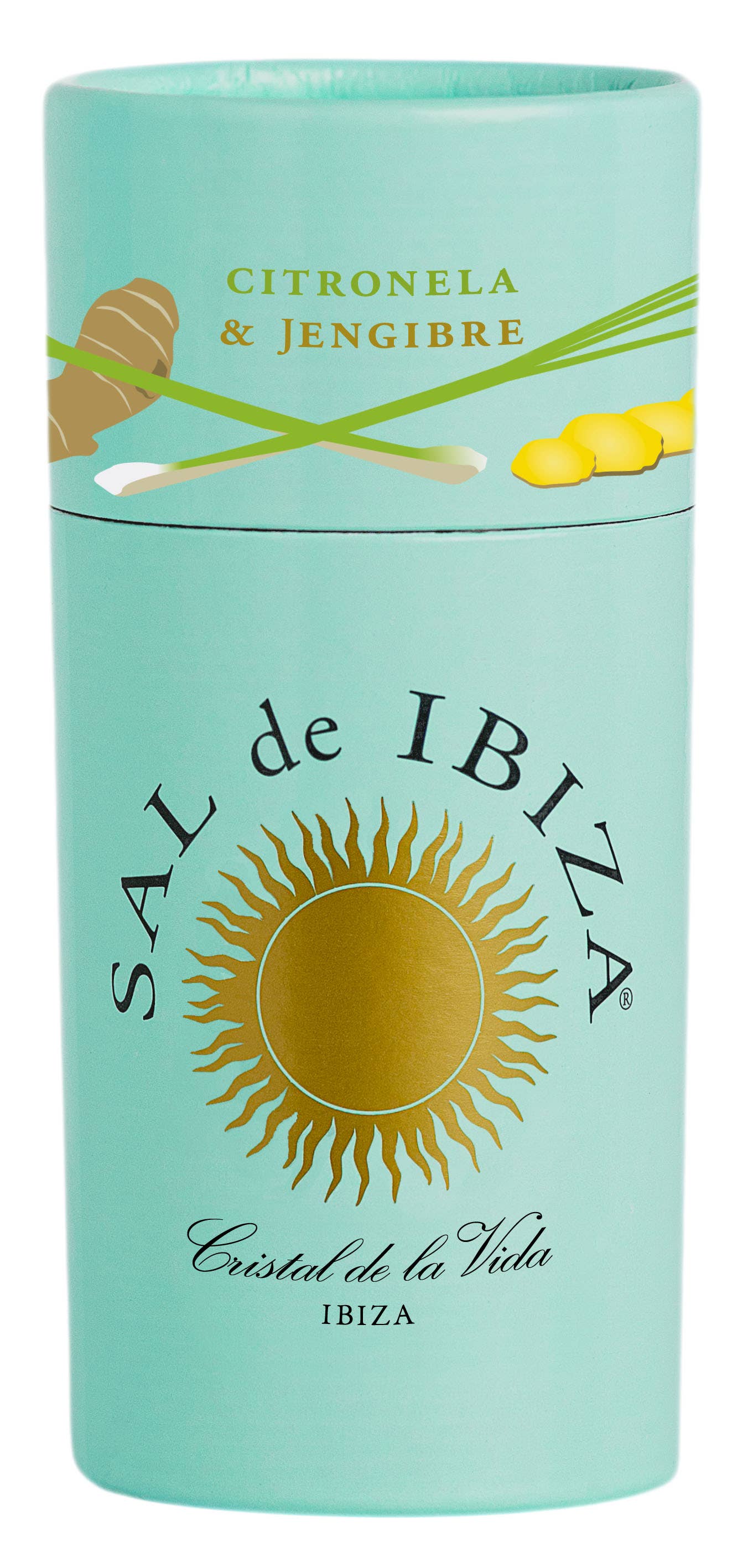 Eat Spain - Wholesale Salt - SAL de IBIZA Granito & Lemongrass and Ginger pourer 3.52oz1