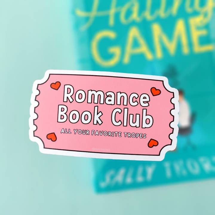 Romance Book Club Sticker for wholesale by My Secret Copy