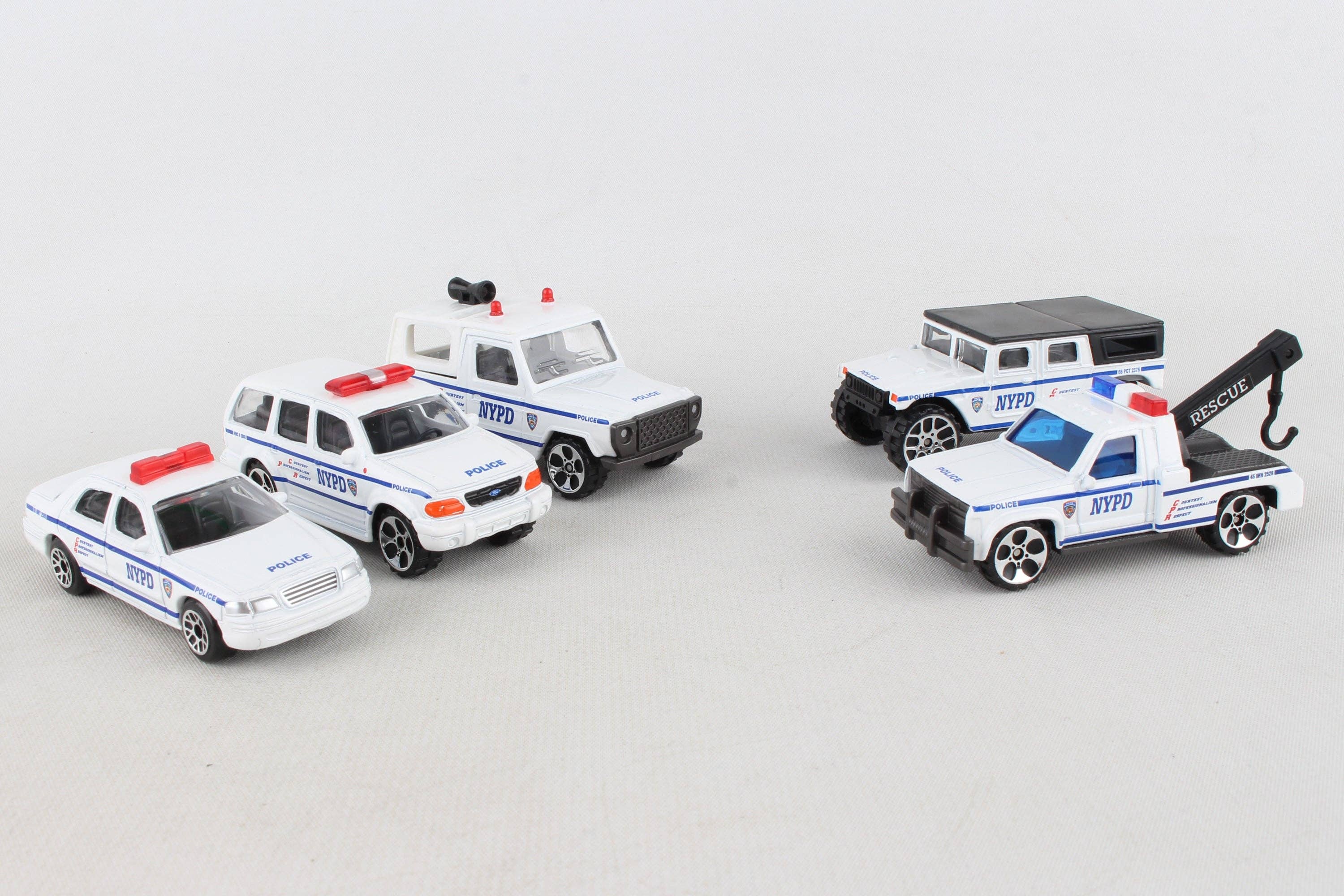 Daron Worldwide Trading - Wholesale Toy Car/Truck - Kids - NYPD 5 Piece Toy Car/Truck Gift Set by Daron Toys2