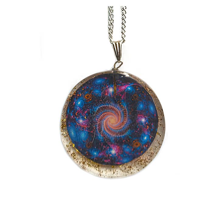 Galaxy Spiral Necklace for wholesale by Gypsy Rose