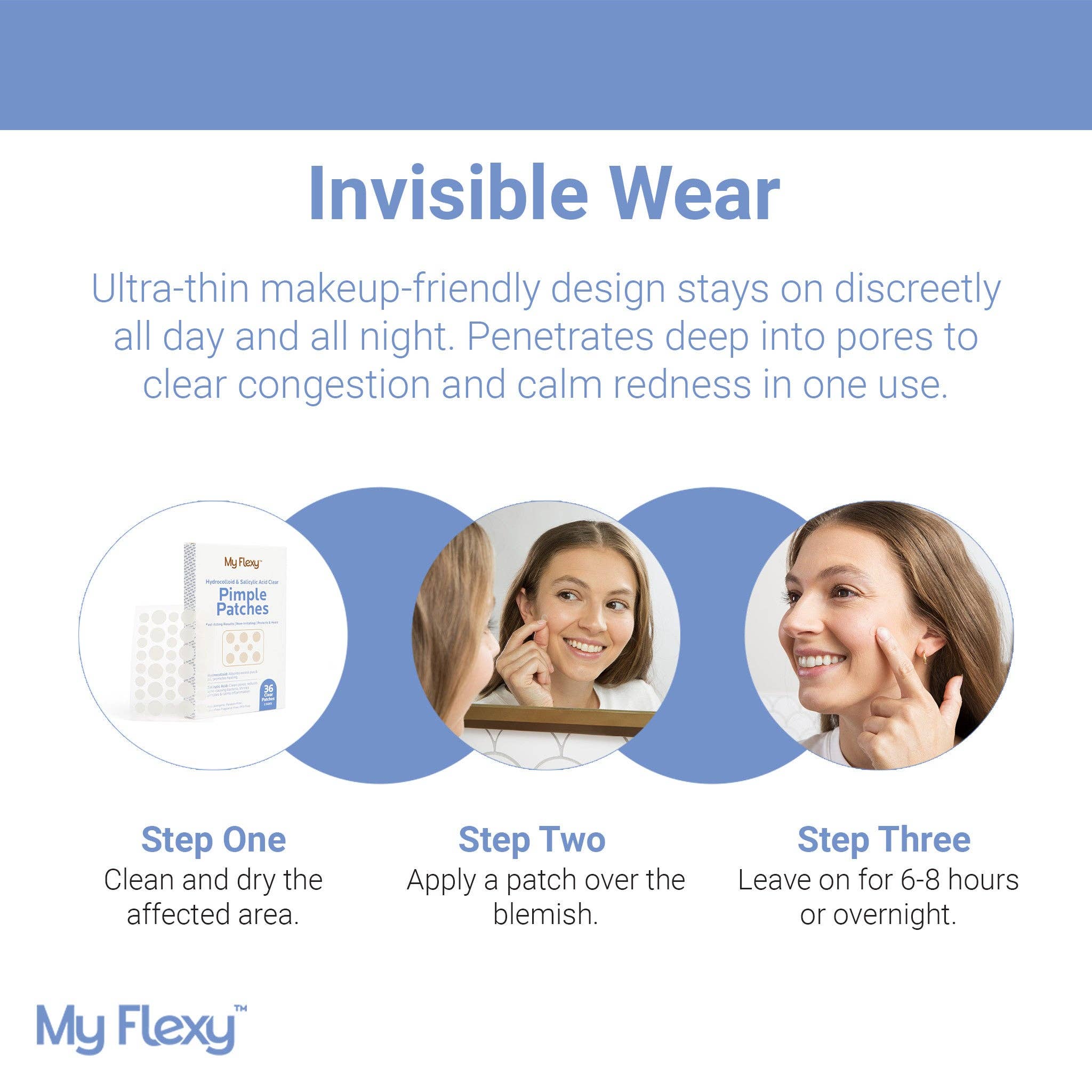 My Flexy - Wholesale Acne/Hydrocolloid Patch - Pimple Patches2