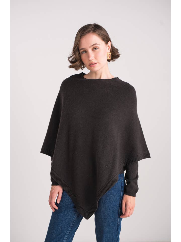 jw.atelier - Vendita all'ingrosso Poncho - Donna - Poncho 100% cashmere17