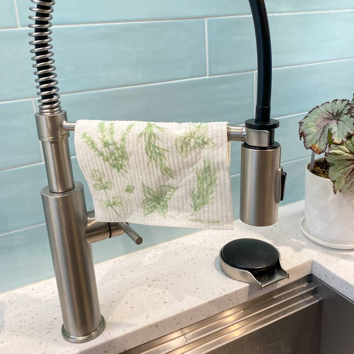 Counter Couture - Wholesale Dishcloth - Herb Swedish Dishcloth | Biodegradable4