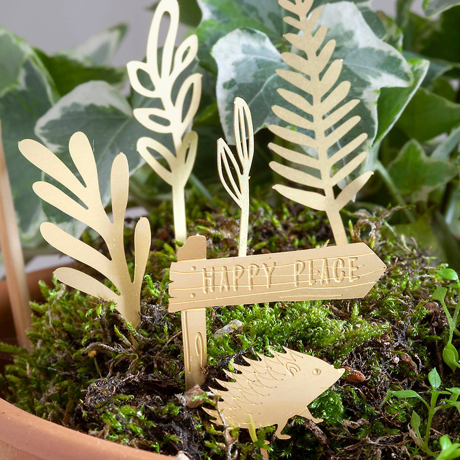 Botanopia USA - gifts , decor and cards for plant lovers - Wholesale Garden/Lawn Stake - Tiny Bike Adventure for your plants1