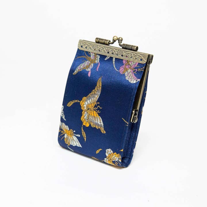 Cathayana - Wholesale Card Holder - Women's - Butterfly Brocade Card Holder with RFID2