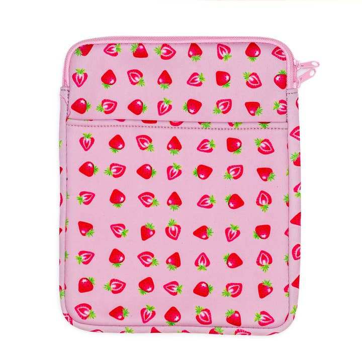 Linda Tong Planners - Wholesale Pouch - Women's - Book & Accessory Sleeve Strawberries0