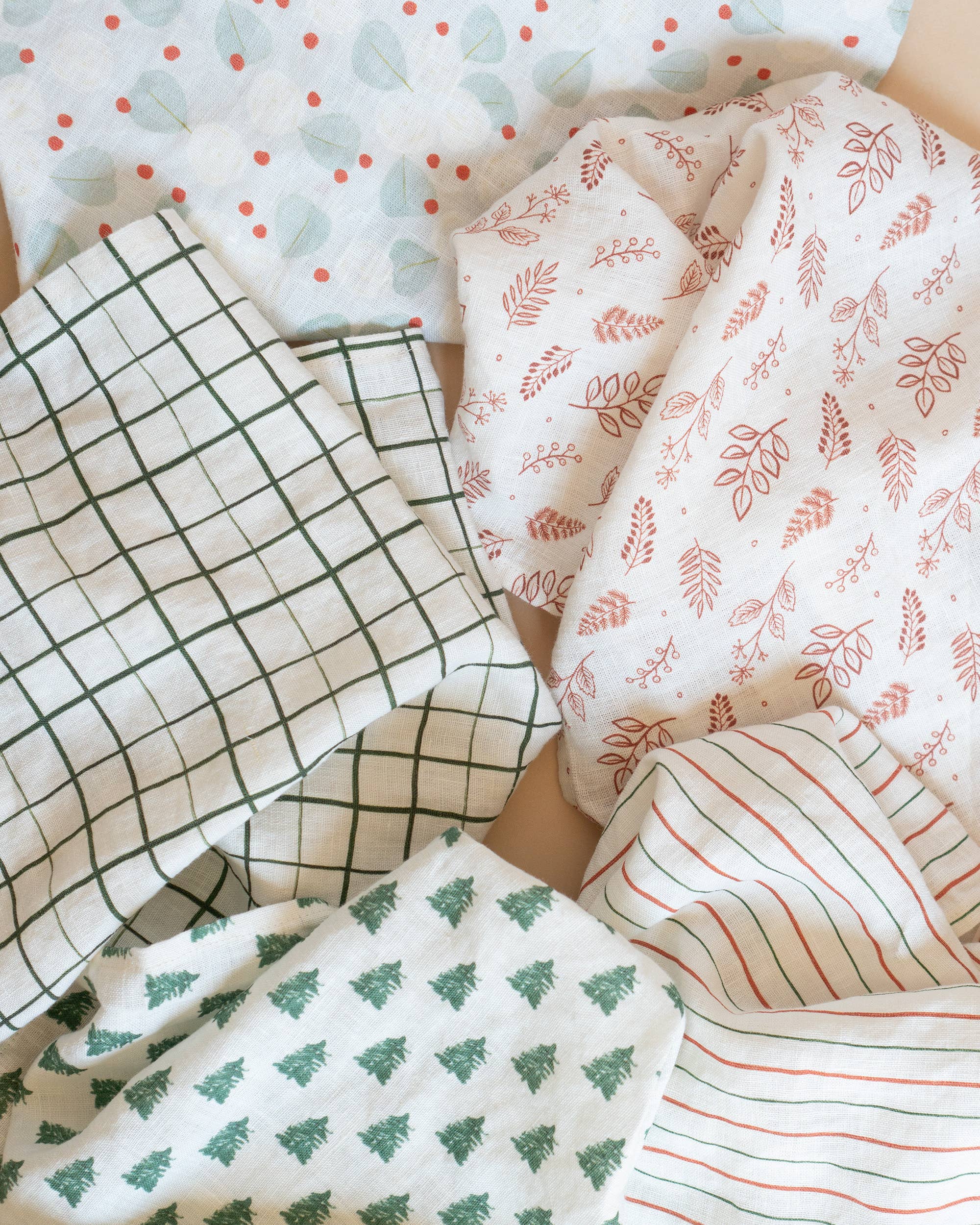 Our Heiday - Wholesale Tea Towel - Spruce Linen Tea Towel 3