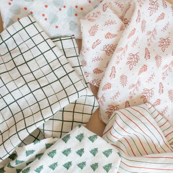Our Heiday - Wholesale Tea Towel - Spruce Linen Tea Towel 3
