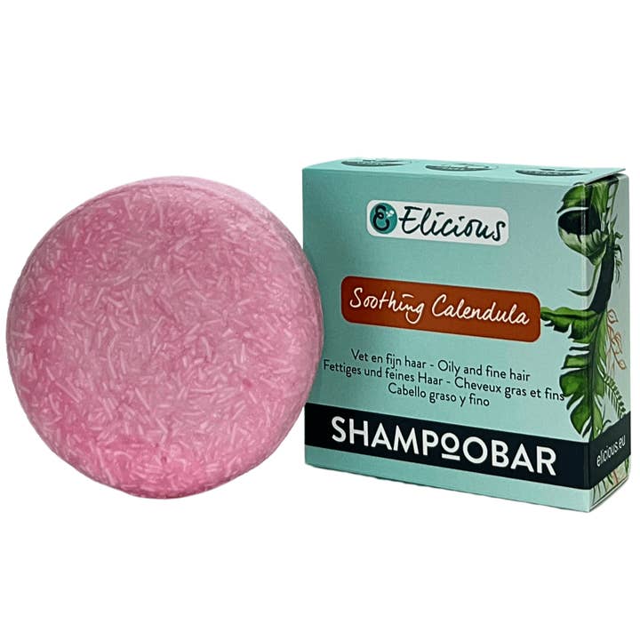 Shampoobar Kalmerende Calendula - Vet en fijn haar voor wholesale door Elicious