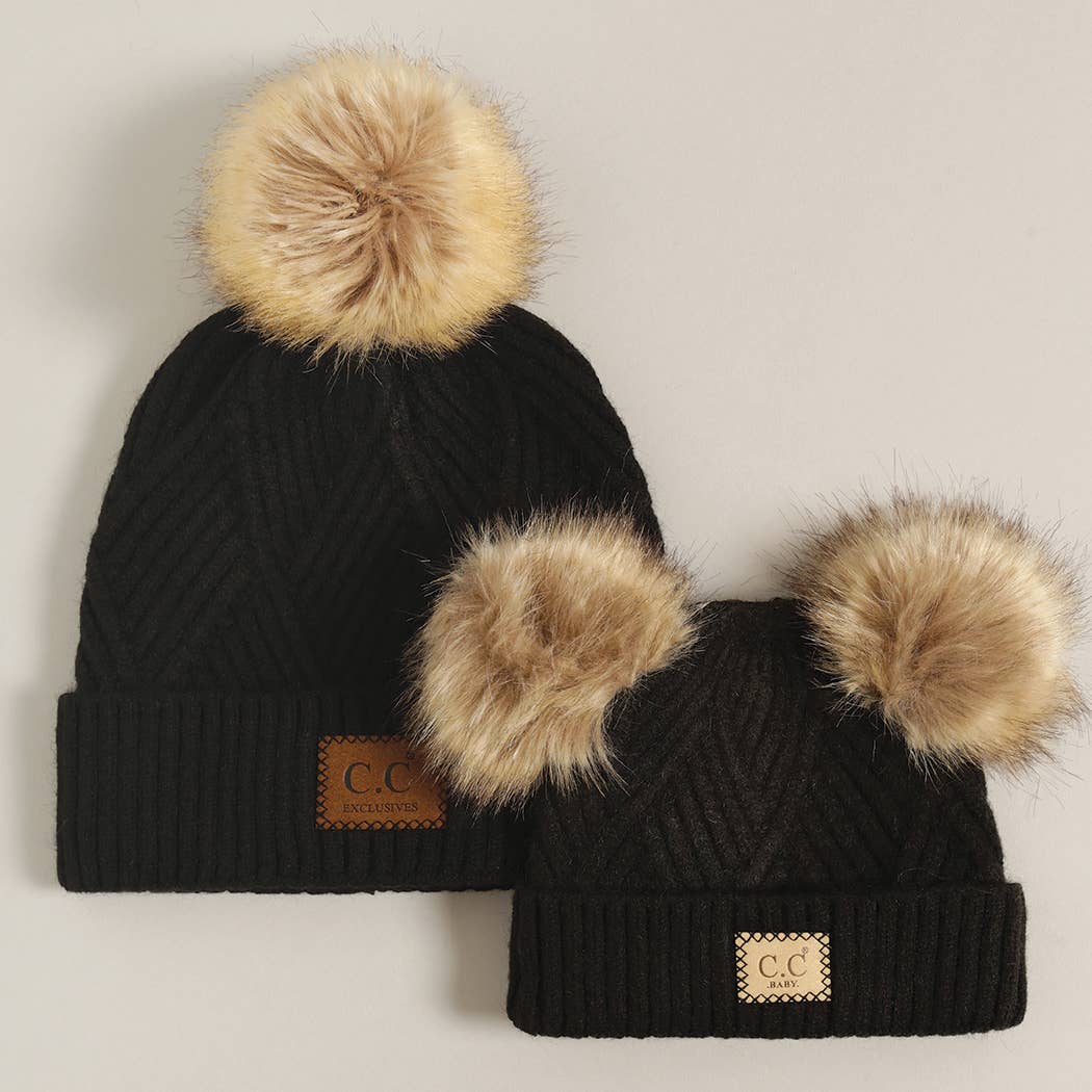 Fashion City - Wholesale Beanie - Kids - Mommy and Me Matching Beanies [BABY]1