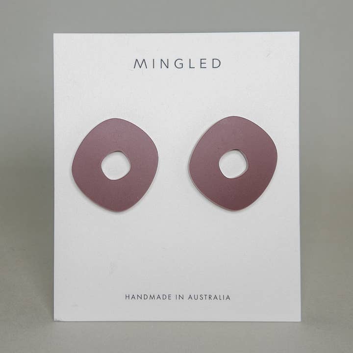 Nimbus MIDI Studs - Nutmeg Brown for wholesale by Mingled