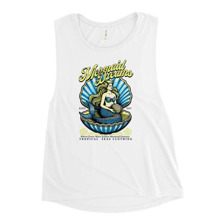 Tropical Seas Clothing - Wholesale Tank top – Women′s - Ladies’ Tropical Mermaid Tank Top