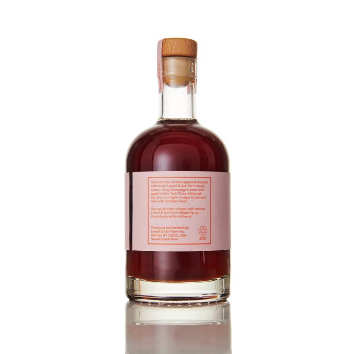 Laurel & Ash Farm - Wholesale Vinegar - Barrel Aged Maple Vinegar 375 ml2
