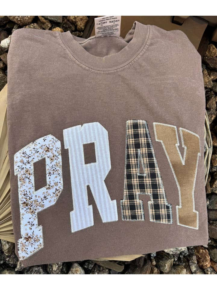 Shop Southern Belle - Wholesale T-Shirt - Women's - Pray Christian Faith Short Sleeve T