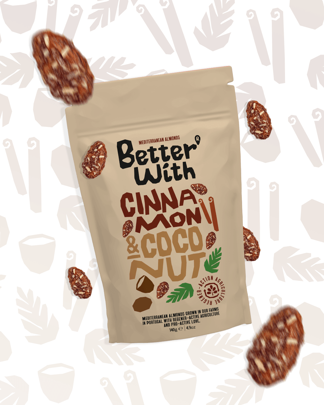 Better With Almonds - Wholesale Nuts - Almonds Better With Cinnamon and Coconut - sweet almond1